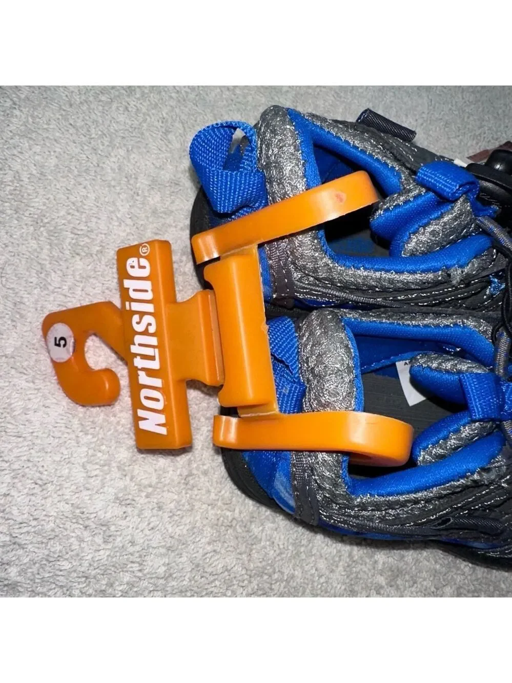 NWT Toddler Size 5 Northside Water Sports Hiking Shoes Sandals Blue/Gray
